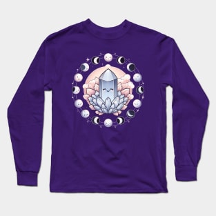 Selenite Crystal Long Sleeve T-Shirt